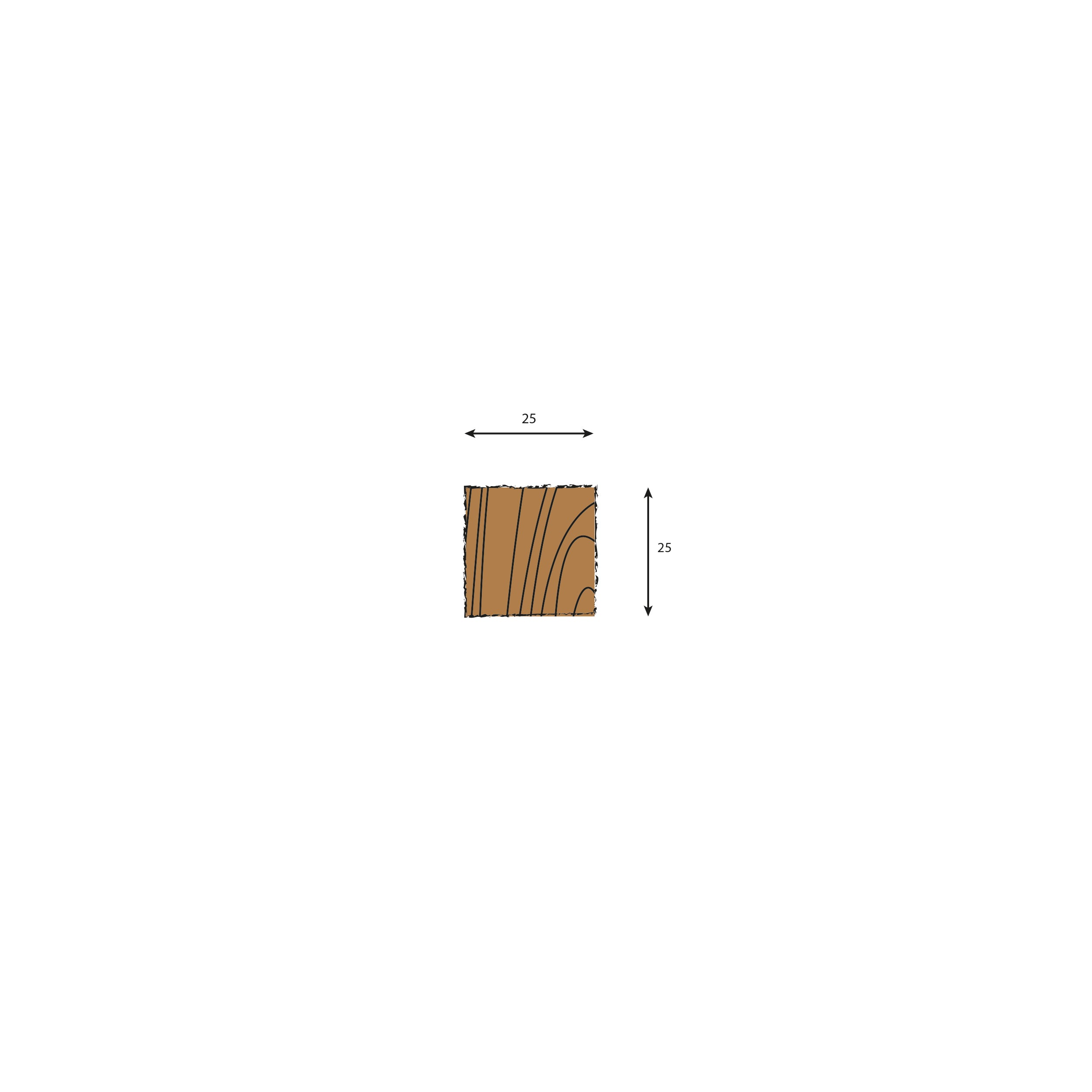 Oak Ripped To Width (RTW) Plank - 2700, 2400, 1800 & 1200mm Lengths