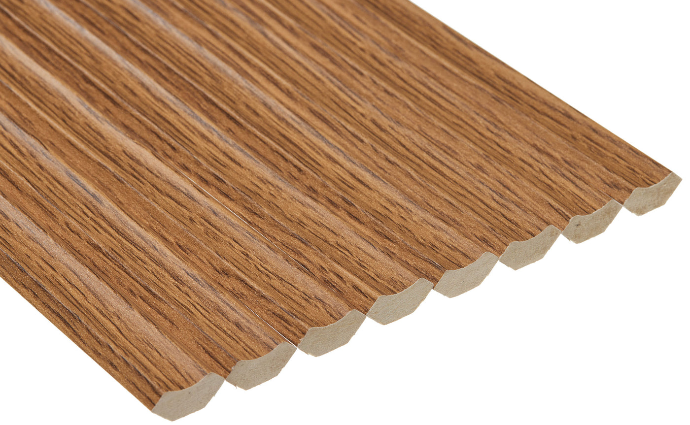 MDF Scotia Beading - 25 + Wood Effect Finishes, 2400 & 1200mm Lengths