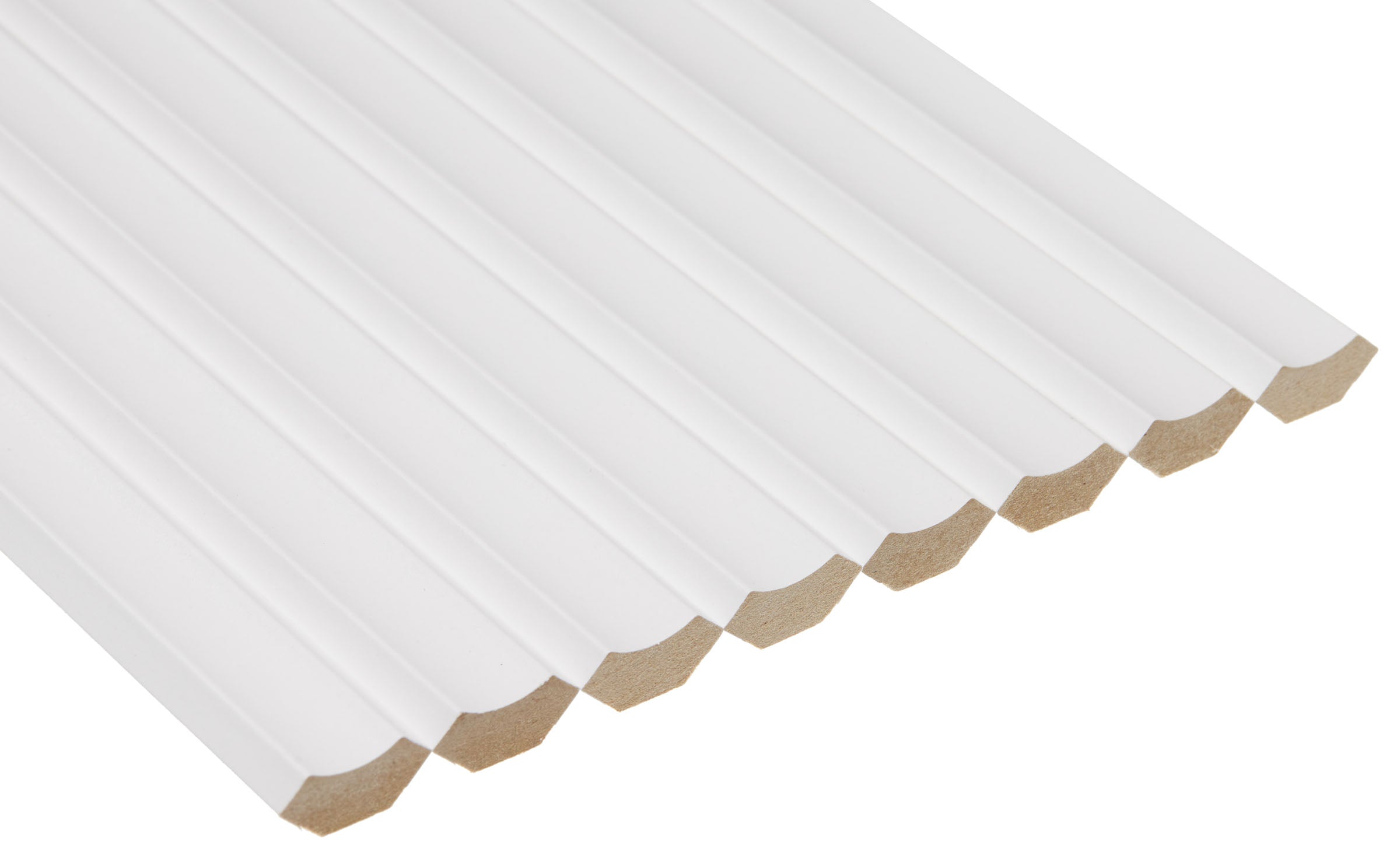 MDF Laminate Scotia Beading, 2400mm, Multiple Wood Effect Finishes ...