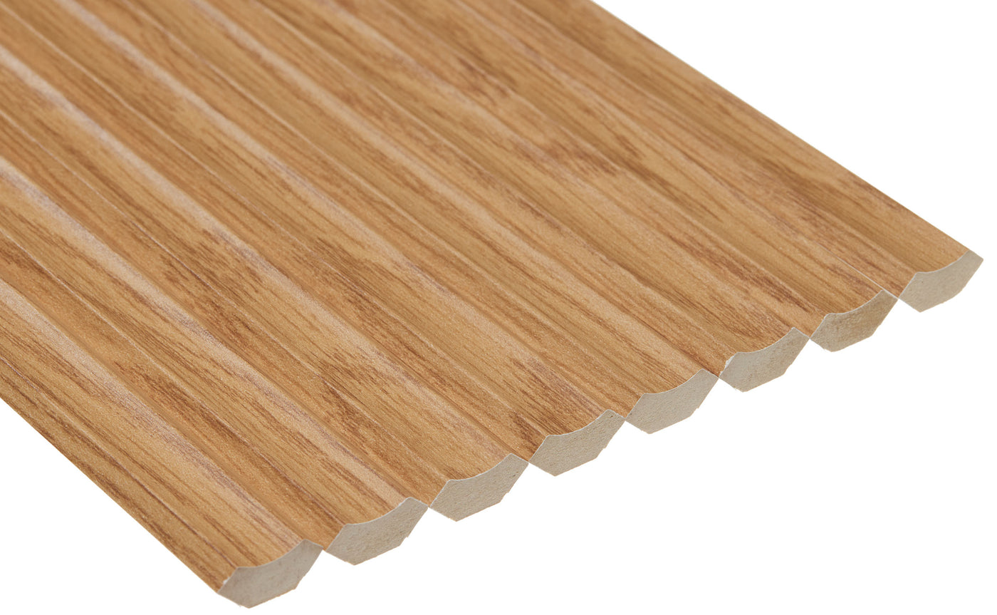 MDF Scotia Beading - 25 + Wood Effect Finishes, 2400 & 1200mm Lengths