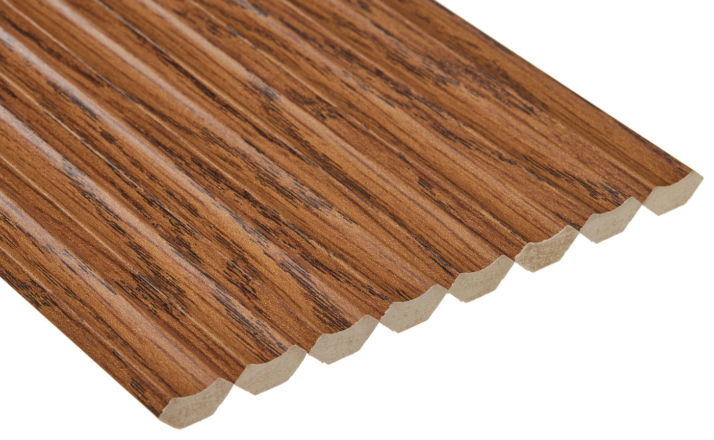 MDF Scotia Beading - 25 + Wood Effect Finishes, 2400 & 1200mm Lengths