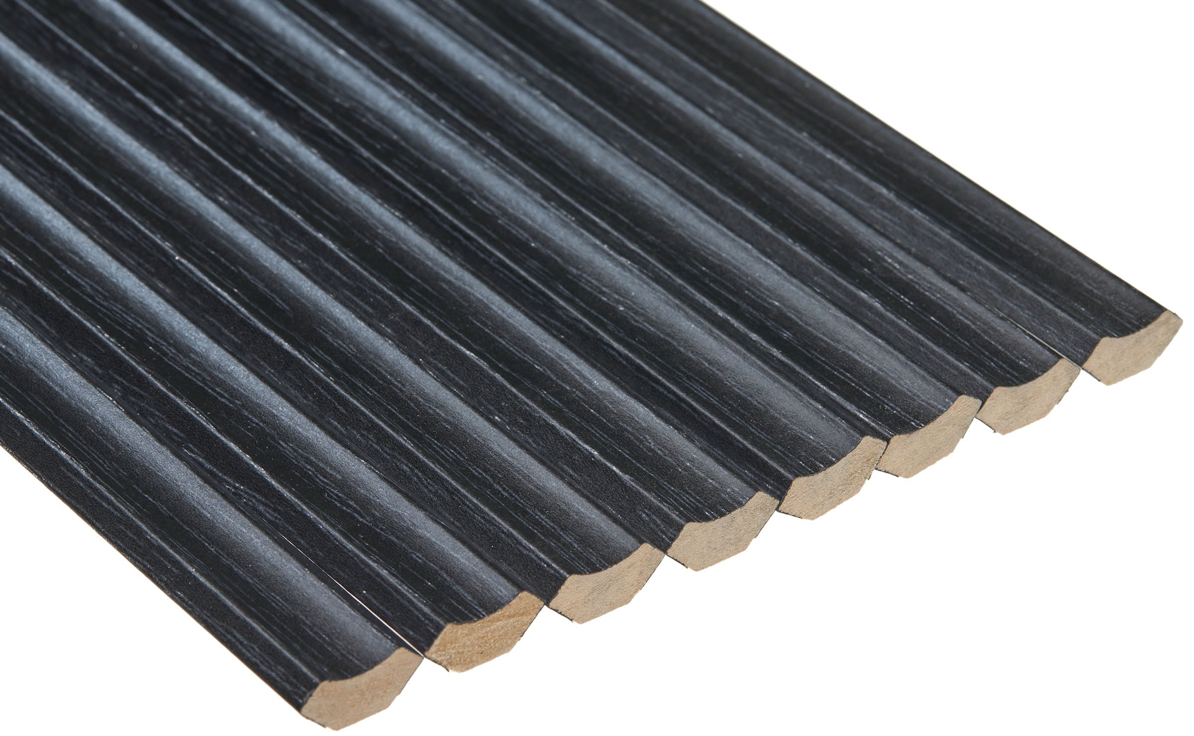 MDF Scotia Beading - 25 + Wood Effect Finishes, 2400 & 1200mm Lengths
