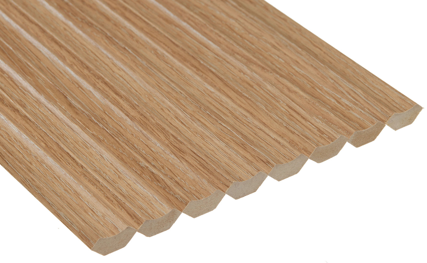 MDF Scotia Beading - 25 + Wood Effect Finishes, 2400 & 1200mm Lengths