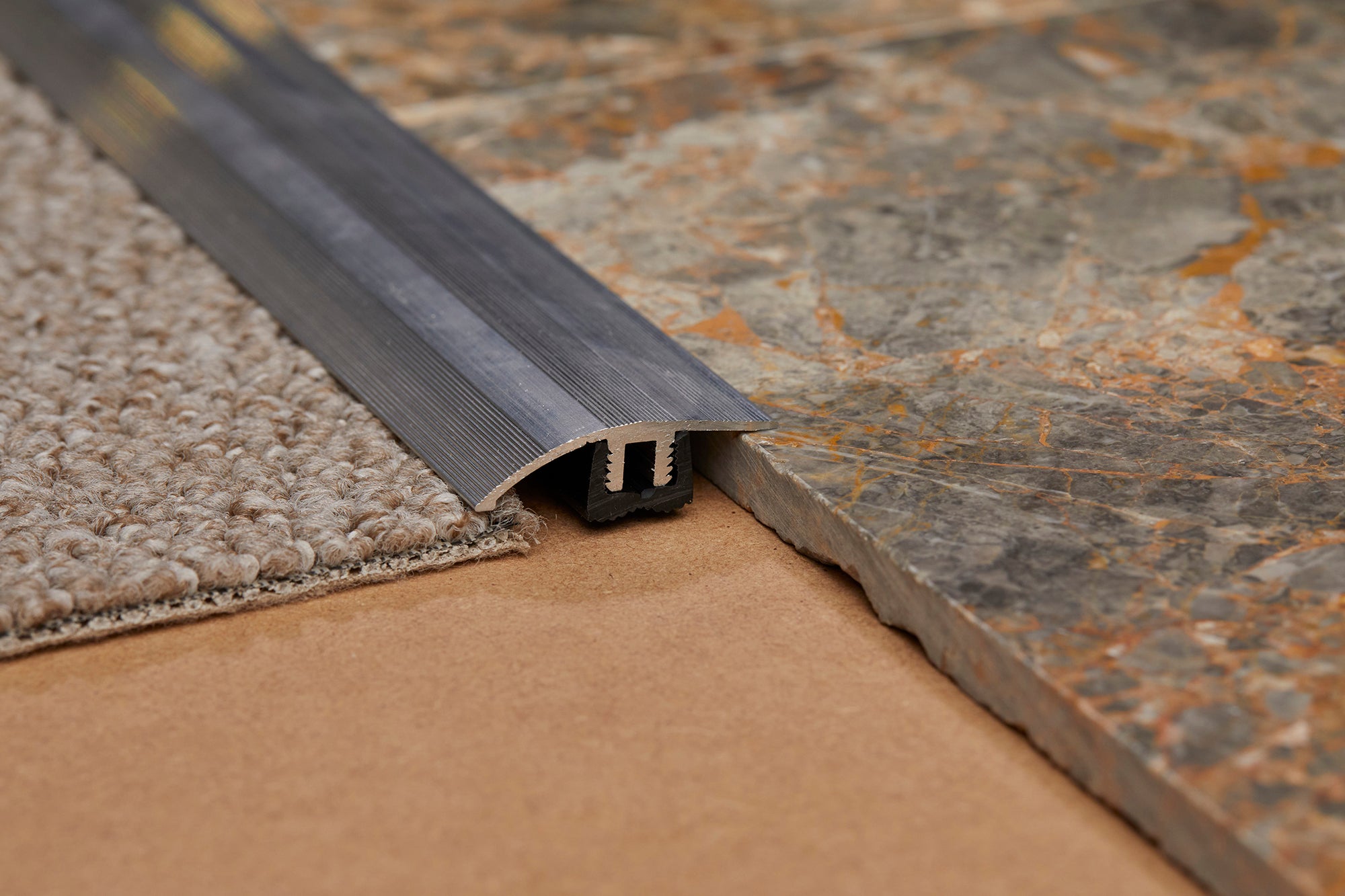 Frontier LITE Height Adjustable Aluminium Flooring Profile