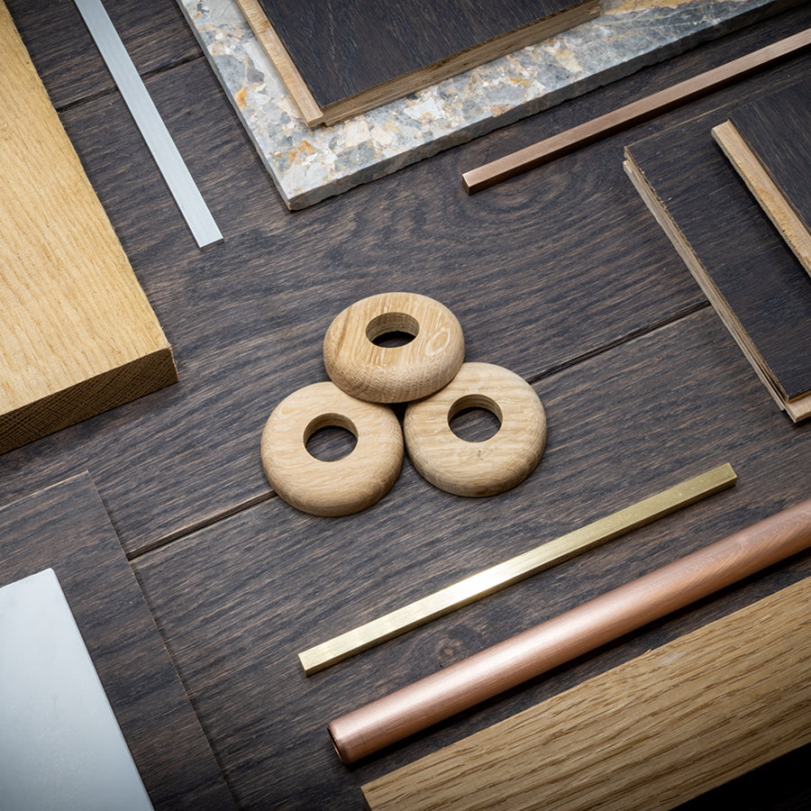 Oak Radiator Pipe Covers