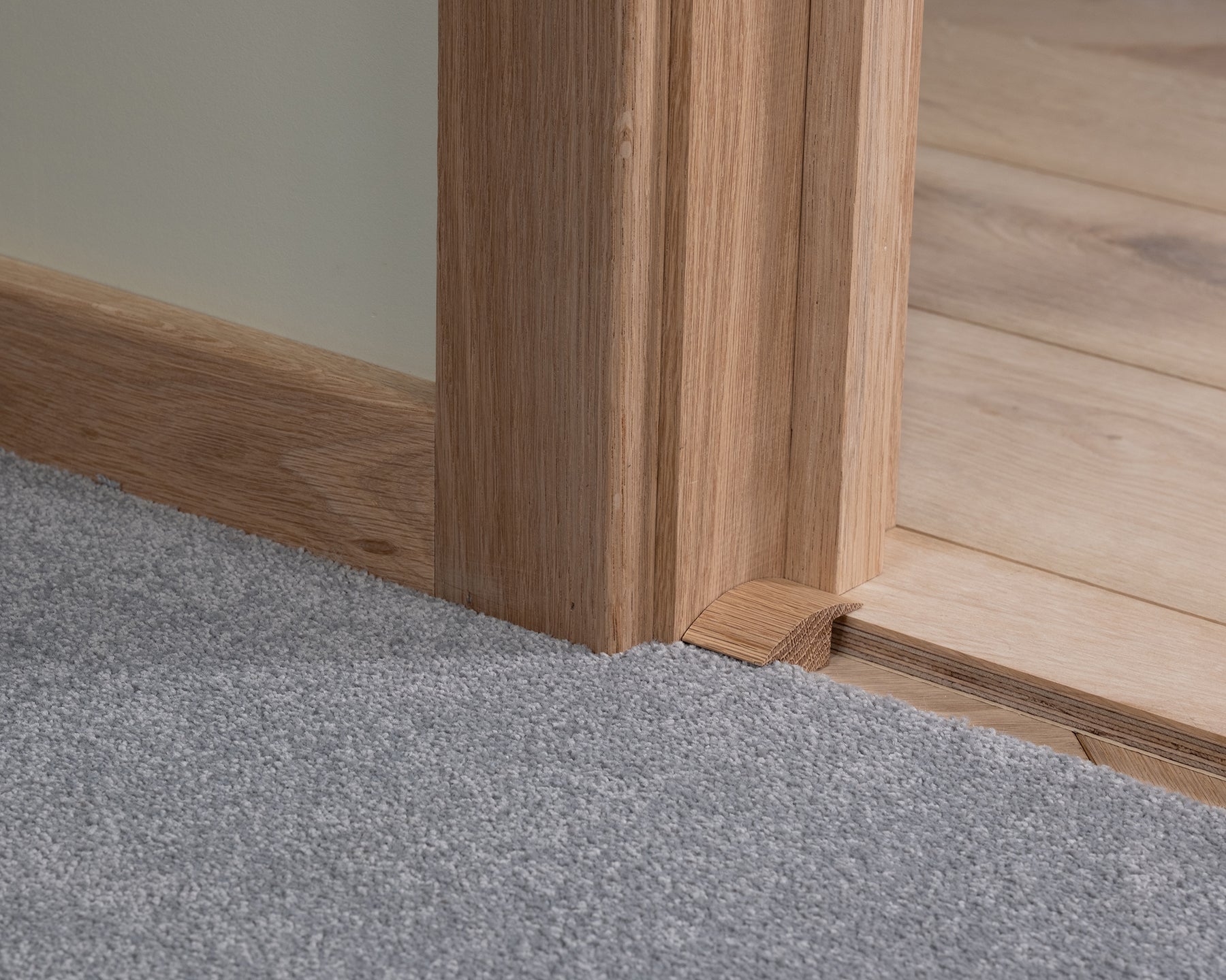 Oak Door Threshold Strips (19mm) - 2700, 1800 & 900mm Lengths
