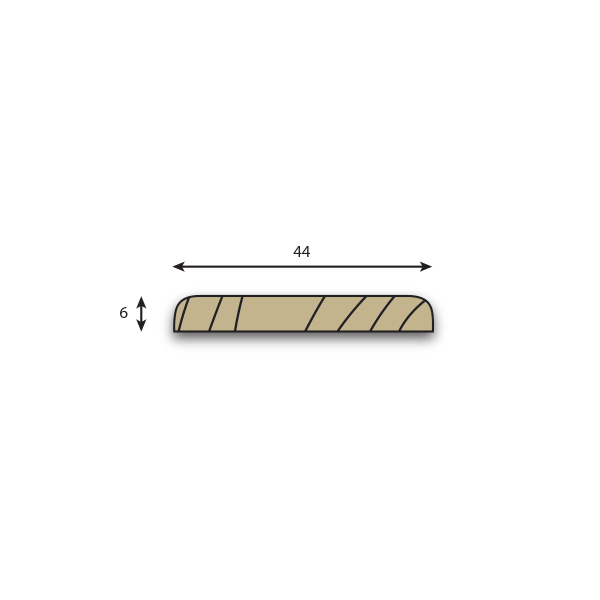 Pine Coverstrips - 20, 34, 44 & 66mm Widths