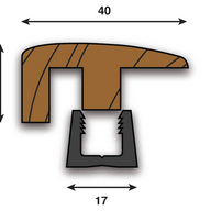 Frontier WOODLINE Height Adjustable Hardwood Flooring Profile