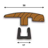 Frontier WOODLINE Height Adjustable Hardwood Flooring Profile